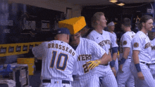 Willy Adames Brewers GIF - Willy Adames Brewers Cyburnes - Discover & Share  GIFs