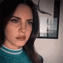 Lana Del Rey Serious GIF - Lana Del Rey Serious Ok GIFs