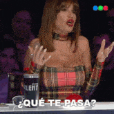 Qué Te Pasa Flor Peña GIF - Qué Te Pasa Flor Peña Got Talent Argentina GIFs