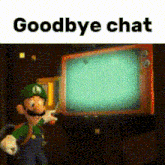Luigi Toad GIF - Luigi Toad Goodbye GIFs