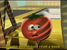 Veggietales Bob The Tomato GIF - Veggietales Bob The Tomato Book GIFs