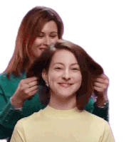 Hair Salon Sticker - Hair Salon Checking Hair Stickers