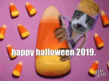 Happy Halloween2019 Candies GIF - Happy Halloween2019 Candies Candy Corn GIFs