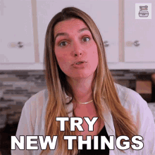 Try New Things Emily Brewster GIF - Try New Things Emily Brewster Food Box Hq GIFs