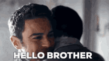 Hug Hello Brother GIF - Hug Hello Brother Sanditon GIFs