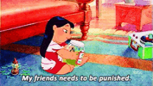 Voodoo Punished GIF - Voodoo Punished Lilo GIFs