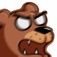 bear rage angry