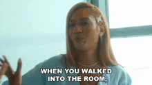 When You Walked Into Then Room You Owned It Basketball Wives Orlando GIF - When You Walked Into Then Room You Owned It Basketball Wives Orlando As Soon As You Stepped In All Eyes Were On You GIFs