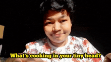 Jagyasini Singh Whats Cooking In Your Tiny Head GIF - Jagyasini Singh Whats Cooking In Your Tiny Head Cooking GIFs