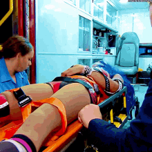 Sasha Banks Stretcher GIF - Sasha Banks Stretcher Ambulance GIFs