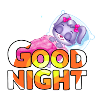 Good Night Gn Sticker