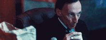 Drinking Serious GIF - Drinking Serious Supernatural GIFs