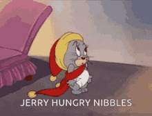 Jerry Hungry GIF - Jerry Hungry Nibbles GIFs
