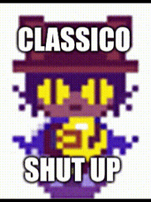Classico Shut Up GIF - Classico Shut Up Niko GIFs