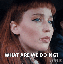 What Are We Doing Kate Dibiasky GIF - What Are We Doing Kate Dibiasky Jennifer Lawrence GIFs