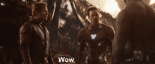Tony Stark Sorprendido Star Lord Y Drax Tambien Lo Decepcionan GIF - Tony Stark Iron Man Hombre De Hierro GIFs