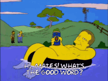 The Simpsons Australia GIF - The Simpsons Australia Mr Prime Minister GIFs