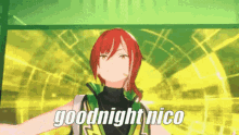 Goodnight Nico GIF - Goodnight Nico Enstars GIFs