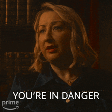 You'Re In Danger Maggie GIF - You'Re In Danger Maggie Maggie Service GIFs
