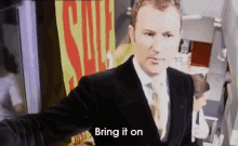 Bring It On GIF - Mark Gatiss The League Of Gentlemen Bring It On GIFs