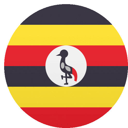 Uganda Flags Sticker - Uganda Flags Joypixels Stickers