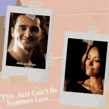 This Just Cant Be Summer Love Enzo And Bonnie Bennett GIF