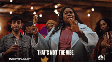 Thats Not The Vibe Mo GIF - Thats Not The Vibe Mo Alex Newell GIFs
