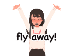 Ksl Crush Fly Away Sticker - Ksl Crush Fly Away Pain Stickers