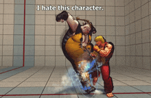 Street Fighter 4 Rufus GIF - Street Fighter 4 Rufus I Hate This Character GIFs