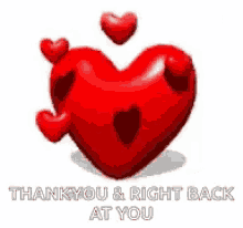 Floating Heart GIF - Floating Heart Thank You GIFs
