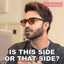 Is This Side Or That Side Vicky Jain GIF - Is This Side Or That Side Vicky Jain Pinkvilla GIFs