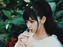 Ayami Nakajo Drink GIF
