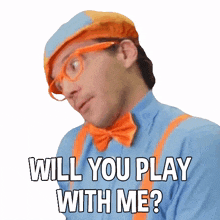 will you play with me blippi blippi wonders   educational cartoons for kids do you wanna play would you want to play with me