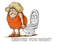 Woman Funny GIF - Woman Funny Toilet GIFs