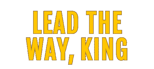 Lead The Way King Arthur The King Sticker - Lead The Way King Arthur The King Leader Stickers