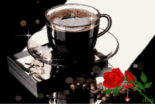Coffee Roses GIF - Coffee Roses Sparkle GIFs