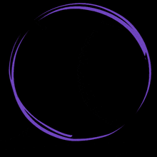 a purple tiger is surrounded by a purple circle and a microphone with arabic writing on the bottom