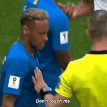 Soccer Neymar GIF - Soccer Neymar Dont Touch Me GIFs