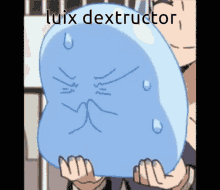 Luix Dextructor Rimuru Tempest GIF - Luix Dextructor Rimuru Tempest Tensura GIFs