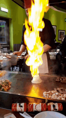 Flaming Cuisine GIF - Flaming Cuisine Terror GIFs