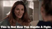 Station19 Carina Deluca GIF - Station19 Carina Deluca This Is Not How You Handle A Fight GIFs