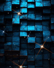 a dark blue background with a few stars and a watermark that says ' stefan ' on it