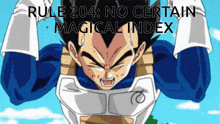 rule dragon ball rule discord meme no certain magical index