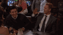High Six! - How I Met Your Mother GIF - Himym How I Met Your Mother Barney Stinson GIFs