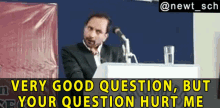 Very Good Question But Your Question Hurt Me Deepka Dobriyal GIF - Very Good Question But Your Question Hurt Me Deepka Dobriyal Tanu Weds Manu GIFs