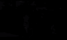 a close up of a cartoon character 's mouth with a black background