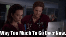Chicago Med Natalie Manning GIF - Chicago Med Natalie Manning Way Too Much To Go Over Now GIFs
