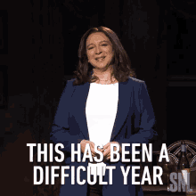This Has Been A Difficult Year Kamala Harris GIF - This Has Been A Difficult Year Kamala Harris Maya Rudolph GIFs