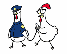 chicken bro police sad taken by police criminal