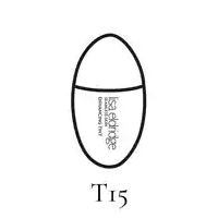 a bottle of lisa eldridge seamless skin enhancing tint on a brown circle